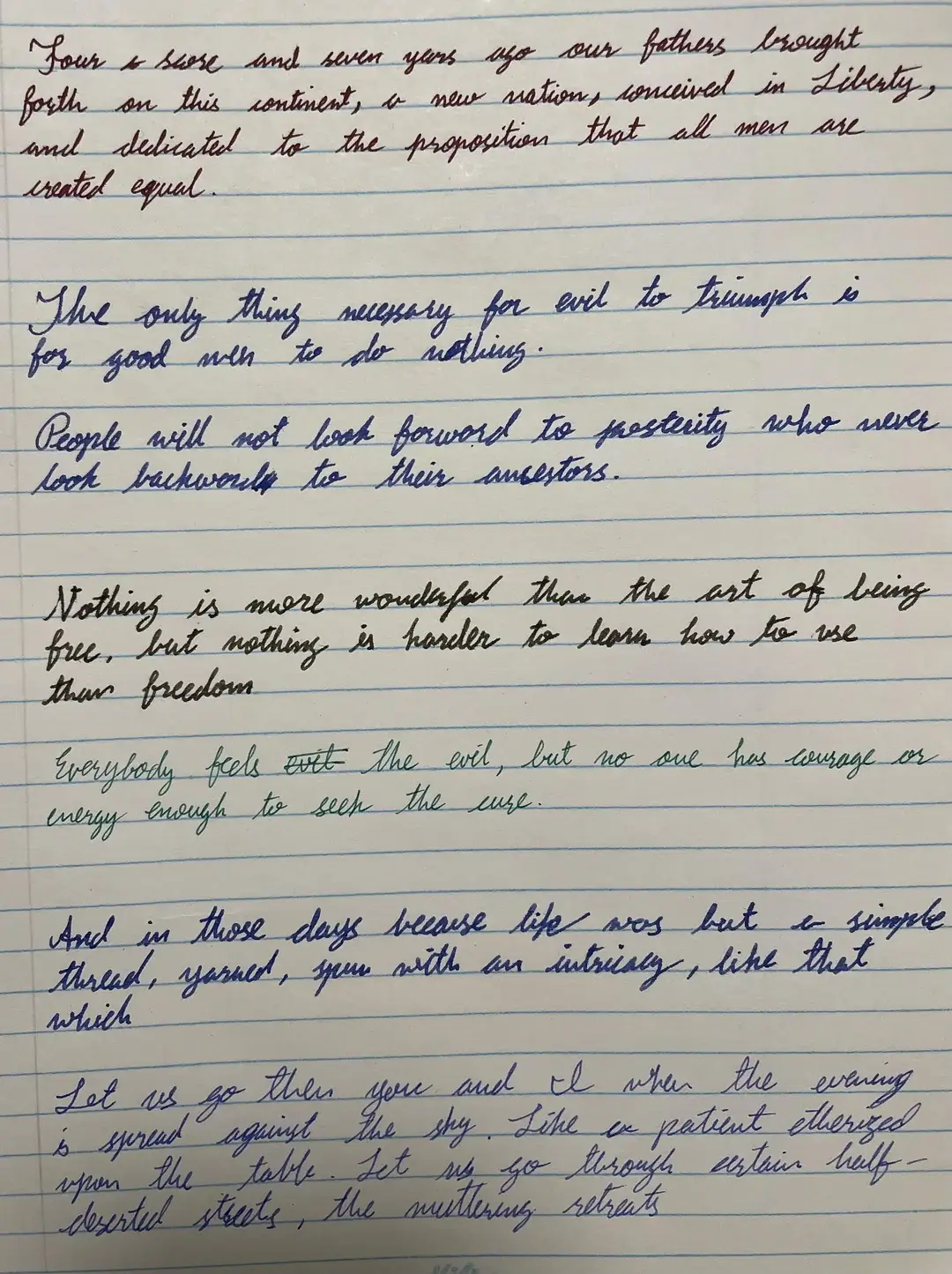 Handwriting to Text Converter Before Handwritten Image